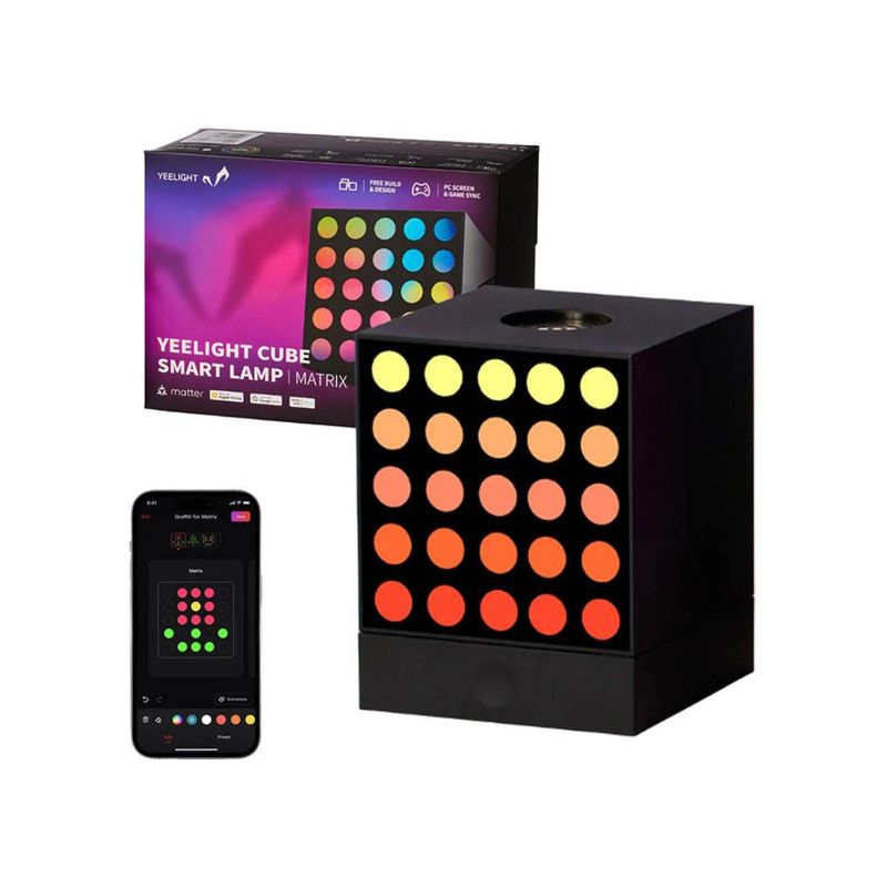 Yeelight Cube Light Smart Gaming Lamp Matrix - إضاءة